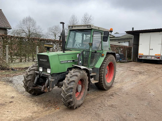 1990 fendt farmer 306 lsa turbomatic oldtimer tractor - afbeelding 1 van  25