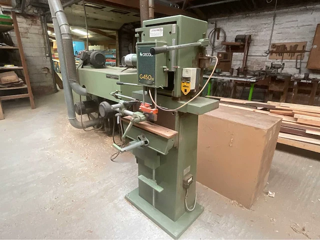 1990 griggio s.p.a g450 ketting mortising machines - afbeelding 1 van  11