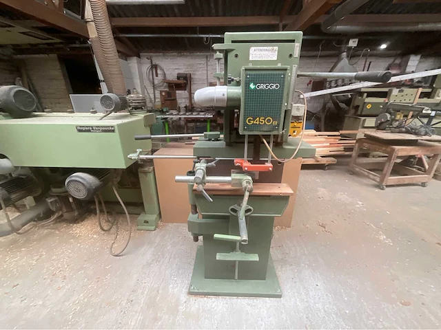 1990 griggio s.p.a g450 ketting mortising machines - afbeelding 9 van  11