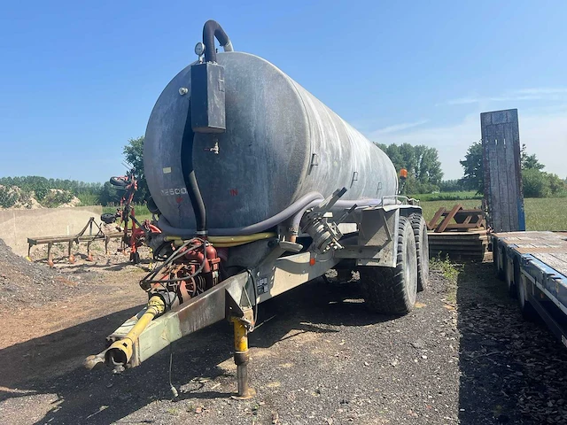 1990 joskin 12500 ts oplegger - afbeelding 12 van  20