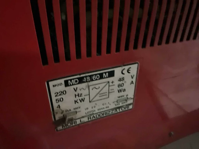 1990 komatsu vcf5-48 vorkheftruck elektrisch - afbeelding 19 van  20