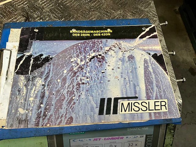 1990 missler deb420 cnc bandzaagmachine - afbeelding 11 van  21