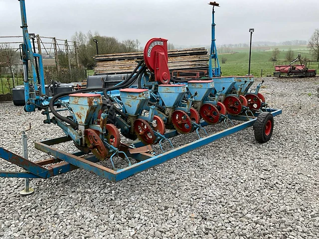 1990 monosem 6 rij pneumatische maïspootmachine zaaimachine - afbeelding 12 van  18
