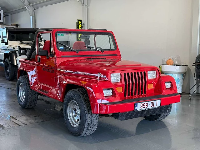 1991 - jeep wrangler - oldtimer - afbeelding 7 van  13