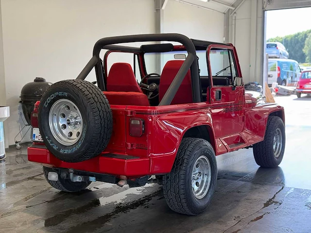 1991 - jeep wrangler - oldtimer - afbeelding 10 van  13