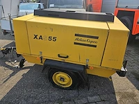 1991 atlas copco xas 55 luchtcompressor 483 uren - afbeelding 6 van  12