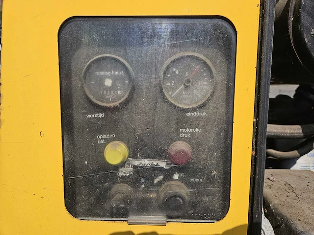 1991 atlas copco xas 55 luchtcompressor 483 uren - afbeelding 10 van  12