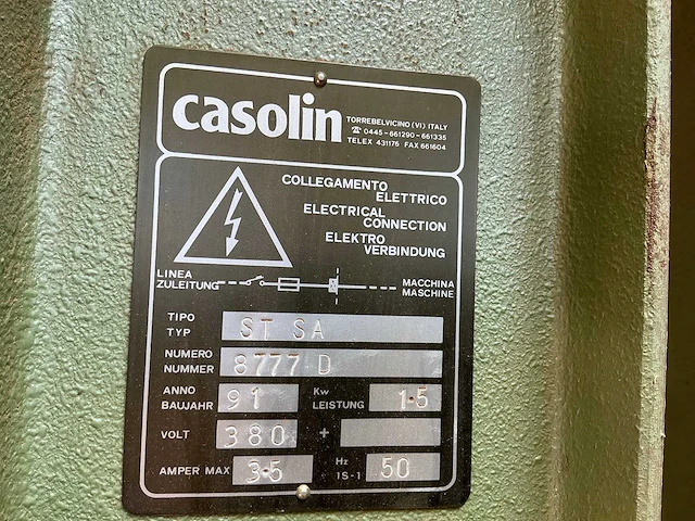 1991 casolin st sa korpuspers - afbeelding 6 van  6