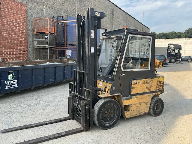 1991 caterpillar v50d-lpps vorkheftruck - afbeelding 1 van  12