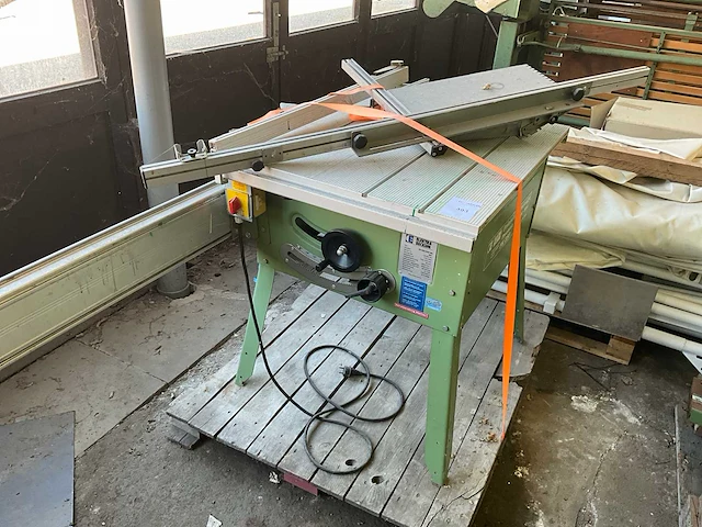 1991 elektra beckum pk250/3100 wn tafelcirkelzaagmachine - afbeelding 2 van  5