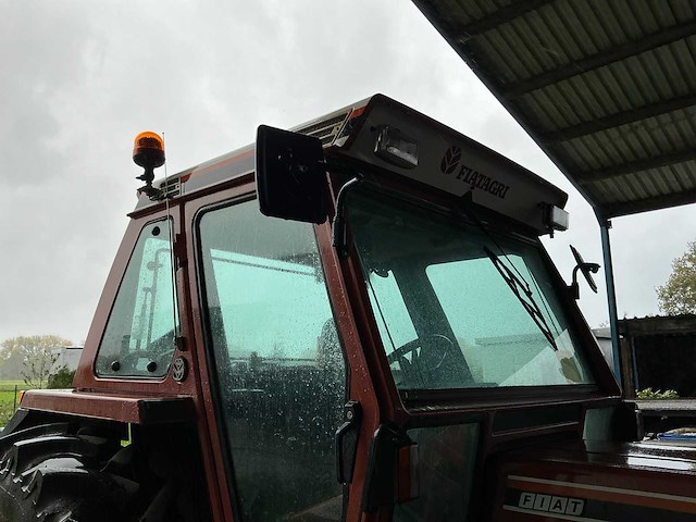 1991 fiat 100-90 dt oldtimer tractor - afbeelding 9 van  49