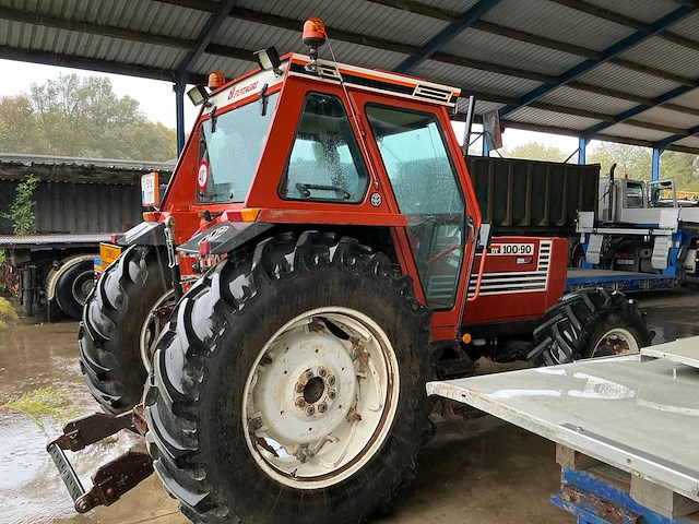 1991 fiat 100-90 dt oldtimer tractor - afbeelding 12 van  49