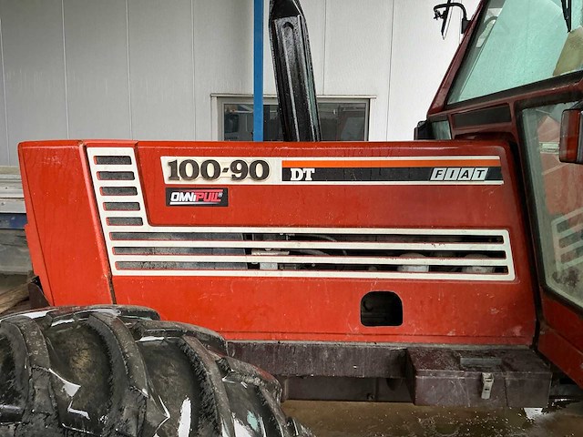 1991 fiat 100-90 dt oldtimer tractor - afbeelding 46 van  49