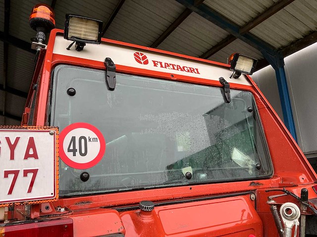1991 fiat 100-90 dt oldtimer tractor - afbeelding 48 van  49