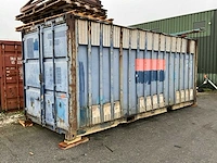1991 hamilton bermuda zeecontainer ingericht als werfkeet