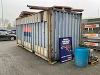 1991 hamilton bermuda zeecontainer ingericht als werfkeet - afbeelding 8 van  14