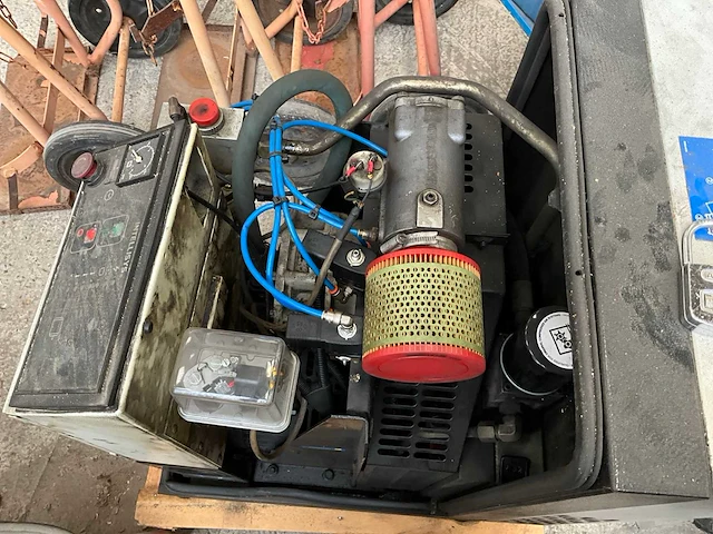 1991 ingersoll rand mh5.5 schroefcompressor - afbeelding 2 van  5