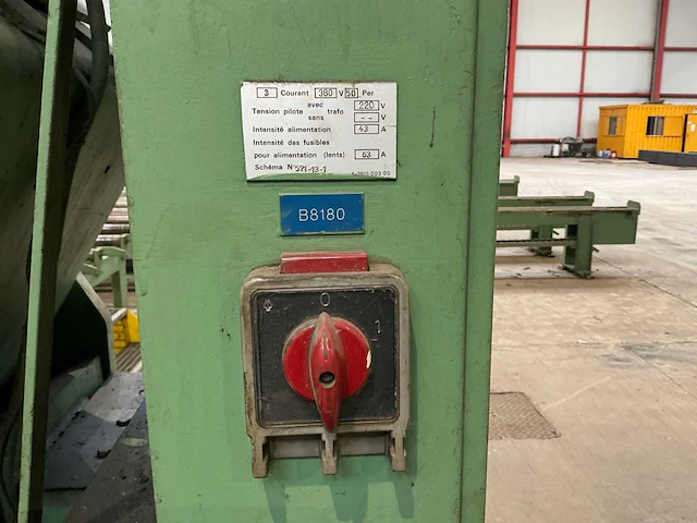 1991 kaltenbach hdm 1310 cirkelzaagmachine metaal - afbeelding 8 van  38