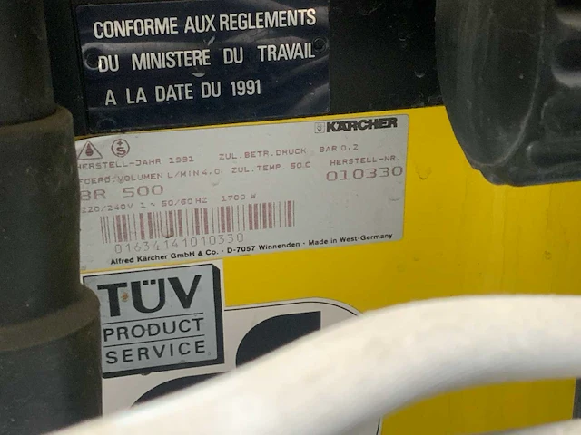 1991 kärcher br 500 vloerreiniger - afbeelding 7 van  7