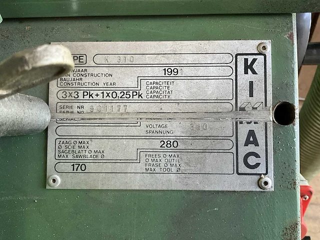 1991 kimac k310 combiset - afbeelding 17 van  24