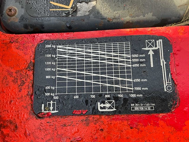 1991 linde h20t vorkheftruck - afbeelding 13 van  25