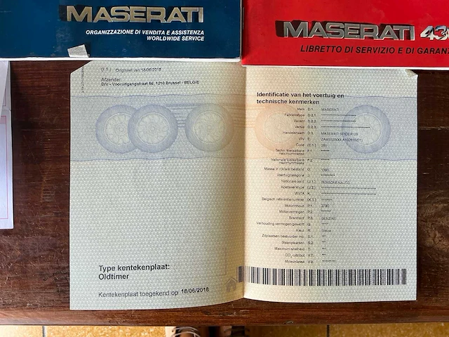1991 maserati spyker oldtimer - afbeelding 44 van  54