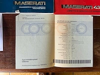 1991 maserati spyker oldtimer - afbeelding 44 van  54