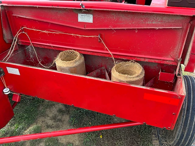 1991 massey ferguson 124 balenpers - afbeelding 7 van  23