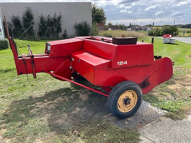 1991 massey ferguson 124 balenpers - afbeelding 19 van  23