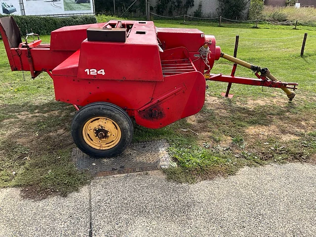 1991 massey ferguson 124 balenpers - afbeelding 20 van  23