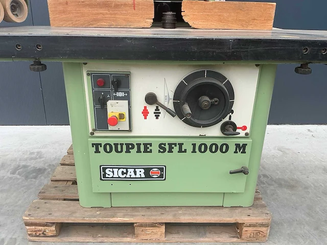 1991 sicar sfl 1000 m toupie / freesmachine - afbeelding 10 van  17
