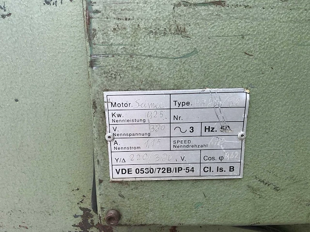 1991 sicma rt 530 vandiktebank - afbeelding 4 van  16