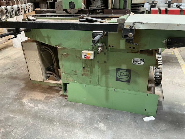 1991 weinig unicontrol 5 raamproductiemachine (hout) - afbeelding 2 van  12