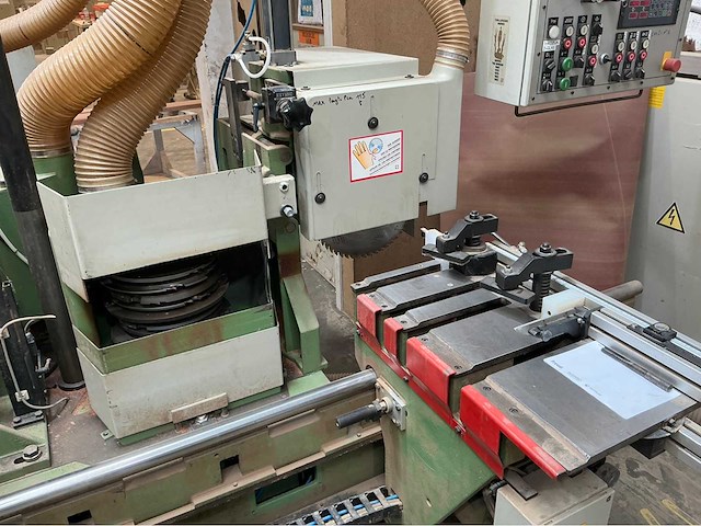 1991 weinig unicontrol 5 raamproductiemachine (hout) - afbeelding 8 van  12