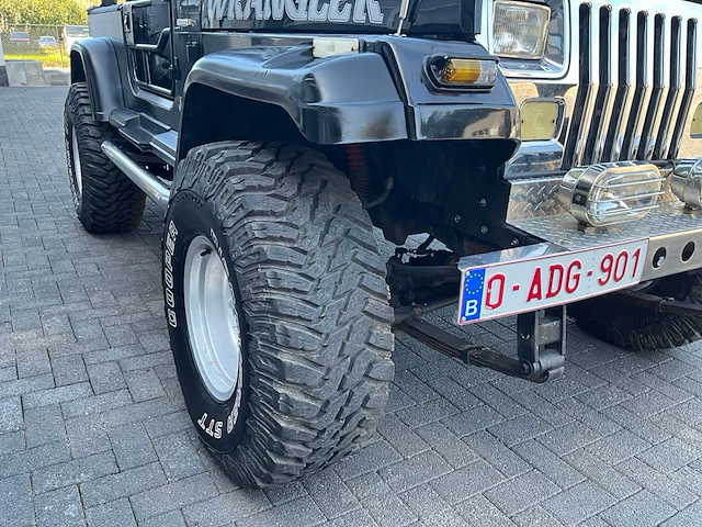 1992 - jeep wrangler 4.0l high output 4x4 - afbeelding 8 van  48