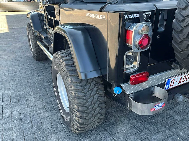1992 - jeep wrangler 4.0l high output 4x4 - afbeelding 18 van  48