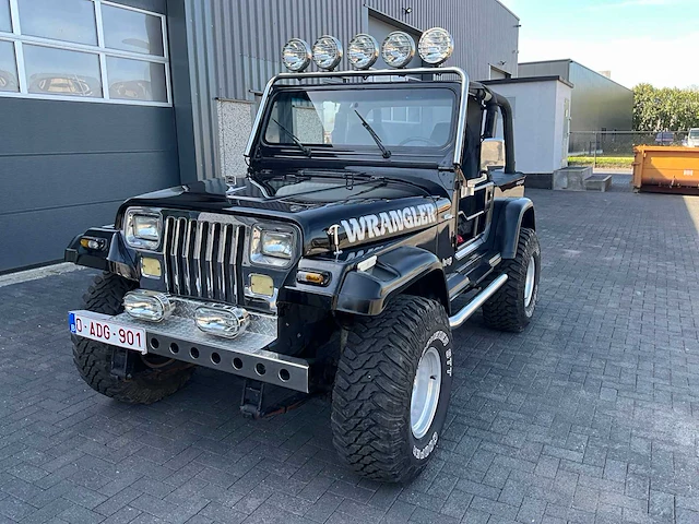 1992 - jeep wrangler 4.0l high output 4x4 - afbeelding 23 van  48