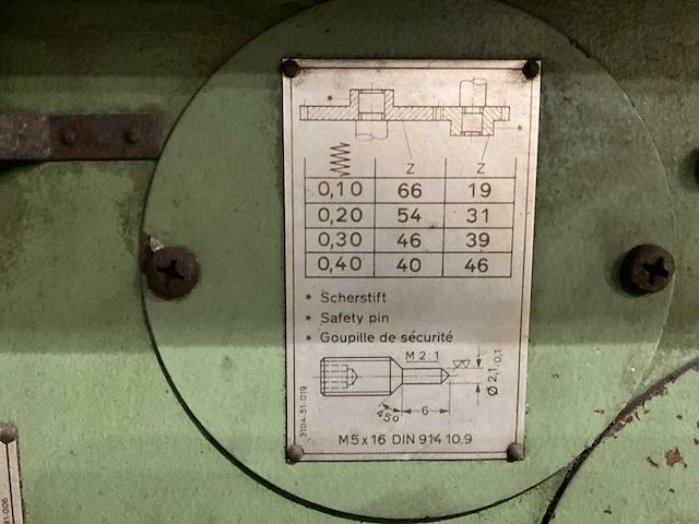 1992 alzmetall ax4/sv kolomboormachine - afbeelding 7 van  9