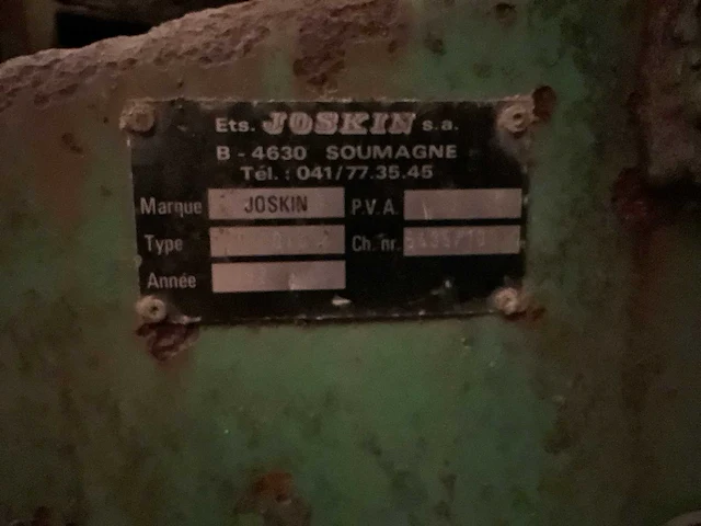 1992 joskin 10000ts mesttank - afbeelding 9 van  17