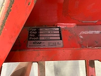 1992 nisap hl 1000/1 palletwagen/hoogheffer - afbeelding 3 van  6