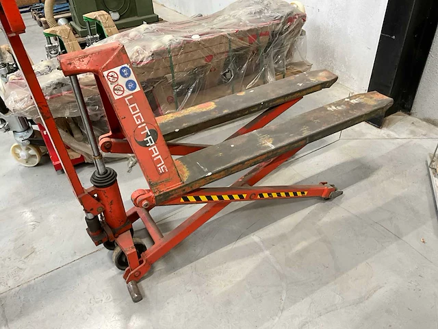 1992 nisap hl 1000/1 palletwagen/hoogheffer - afbeelding 4 van  6