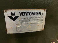 1992 vertongen f01 verticale freesmachine raamprofiel - afbeelding 4 van  12