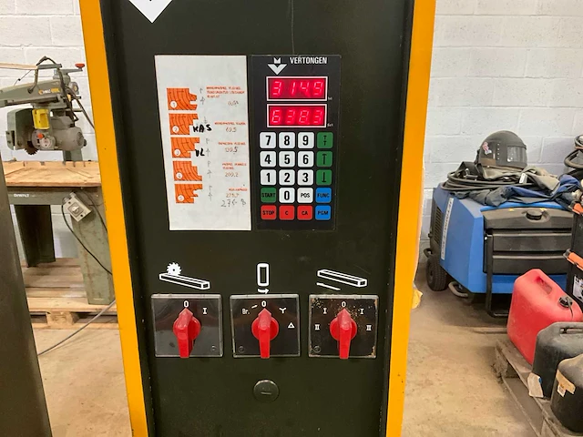 1992 vertongen f01 verticale freesmachine raamprofiel - afbeelding 9 van  12