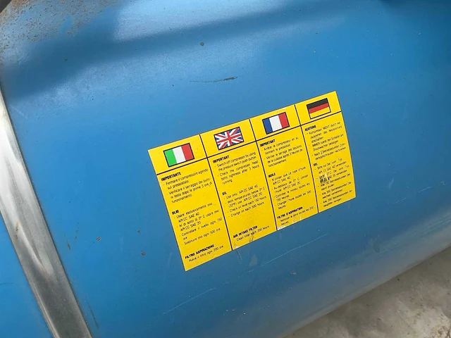 1993 air compact hp4 luchtcompressor - afbeelding 9 van  10