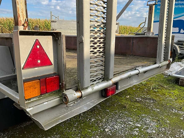 1993 anssems bs3500 machinetransporter aanhangwagen - afbeelding 4 van  14