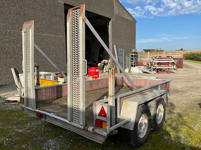 1993 anssems bs3500 machinetransporter aanhangwagen - afbeelding 9 van  14