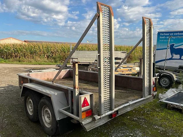1993 anssems bs3500 machinetransporter aanhangwagen - afbeelding 10 van  14