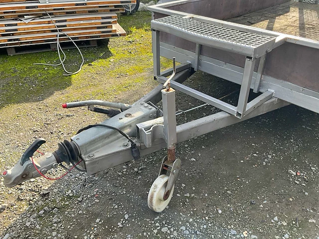 1993 anssems bs3500 machinetransporter aanhangwagen - afbeelding 11 van  14