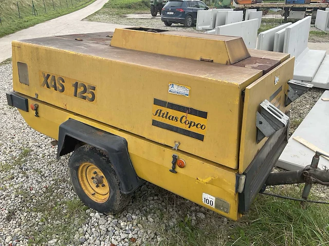 1993 atlas copco xas125 luchtcompressor - afbeelding 1 van  13