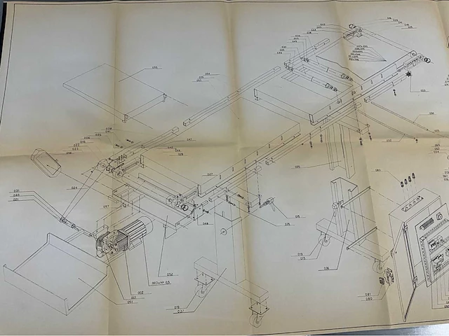 1993 cim minilinea nt inox roestvrijstalen snijtafel - afbeelding 21 van  29